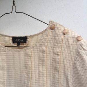 A.P.C. Dresses - Cotton Mini Dress A.P.C. Dresses - Cotton Mini Dress